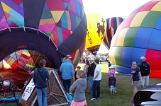 Ballooning again on Saturday morning.