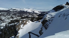 Kirkwood begins behind the rocky outcrop all the way to the right.