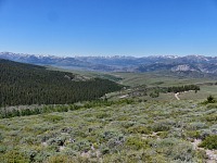 A view of eastern slopes of Sierra Nevada. A view of eastern slopes of Sierra Nevada.