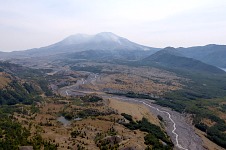 Mt. St. Helens a Touttle River. Mt. St. Helens a Touttle River.