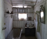 This bustling stage-coach stop had a luxury of public bathroom. This bustling stage-coach stop had a luxury of public bathroom.