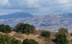 It finally started raining on Thanksgiving, with snow on surrounding hills. It finally started raining on Thanksgiving, with snow on surrounding hills.