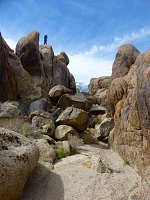One of many canyon passages in Alabama Hills. One of many canyon passages in Alabama Hills.