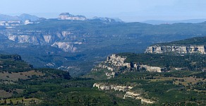 A view to Virgin River and Zion National Park. A view to Virgin River and Zion National Park.