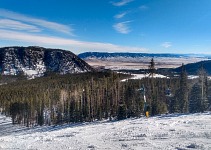 The view reminds one strongly of California's Heavenly. The view reminds one strongly of California's Heavenly.