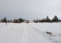 Magnificent men on snow-ploughing machines. Magnificent men on snow-ploughing machines.