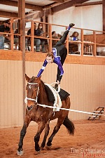 Competition with an aching knee. Competition with an aching knee.