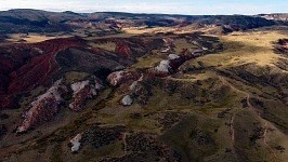 Red Mountain. Red Mountain.