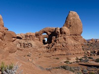 Turret Arch vypadá jak hrad z pohádky. Turret Arch vypadá jak hrad z pohádky.