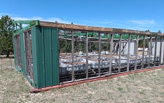 Wyomese wire-house. Wyomese wire-house.