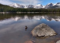 Bierstadt Lake. Bierstadt Lake.