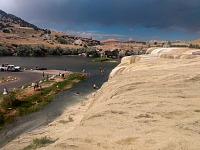 Popular baths at Big Horn River. Popular baths at Big Horn River.