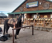 Parking in front of our favorite pub. Parking in front of our favorite pub.