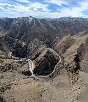 Sid had ventured with his drone to a climbing area called Poudre Palace in Colorado. Sid had ventured with his drone to a climbing area called Poudre Palace in Colorado.