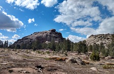 Public campground under Turtle Rock was still closed. Public campground under Turtle Rock was still closed.