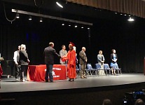 In the whirl of all my ranching, Lisa managed to graduate from high school. In the whirl of all my ranching, Lisa managed to graduate from high school.