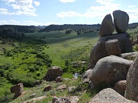 Crow Creek and boulders in National Forest around Happy Jack. Crow Creek and boulders in National Forest around Happy Jack.