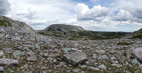 Browns Peak from the saddle. Browns Peak from the saddle.