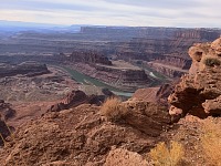 We did not begrudge lack of snow on our long trip to Moab, UT. We did not begrudge lack of snow on our long trip to Moab, UT.