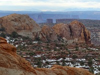A typical Utah landscape — cut-up by deep river canyons. A typical Utah landscape — cut-up by deep river canyons.