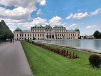 Vienna - Schloss Belveder. Vienna - Schloss Belveder.