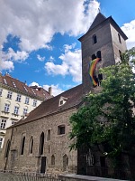 The oldest church in Vienna - St. Rupert. The oldest church in Vienna - St. Rupert.