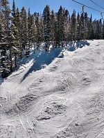 Snow lasted at Snowy Range for twelve more days.
