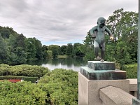Frogner Park: Angry Little Boy.