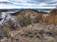 Our hike led to the tip of the spur. Our hike led to the tip of the spur.