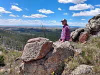 The view was awesome.