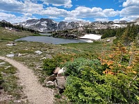 Sandy Lakes on our way back.