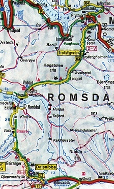 Romsdal a Dalsnibba Romsdal a Dalsnibba