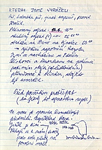 První stránka Deníčku První stránka Deníčku