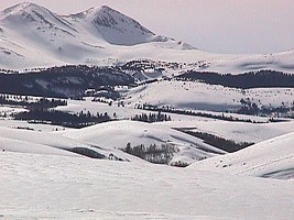 Sierra Nevada - neverending white slopes