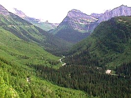 Národní park Glacier, MT