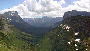 Glacier, MT: Cesta ke slunci